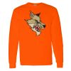 Safety Long Sleeve  Special Gildan Heavy Cotton Long Sleeve T-Shirt Thumbnail