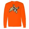 Safety Long Sleeve  Special Gildan Heavy Cotton Long Sleeve T-Shirt Thumbnail