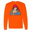 Safety Long Sleeve  Special Gildan Heavy Cotton Long Sleeve T-Shirt Thumbnail