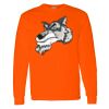 Safety Long Sleeve  Special Gildan Heavy Cotton Long Sleeve T-Shirt Thumbnail