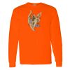 Safety Long Sleeve  Special Gildan Heavy Cotton Long Sleeve T-Shirt Thumbnail