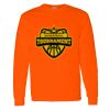 Safety Long Sleeve  Special Gildan Heavy Cotton Long Sleeve T-Shirt Thumbnail