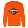 Safety Long Sleeve  Special Gildan Heavy Cotton Long Sleeve T-Shirt Thumbnail