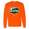 Safety Long Sleeve  Special Gildan Heavy Cotton Long Sleeve T-Shirt Thumbnail