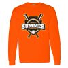 Safety Long Sleeve  Special Gildan Heavy Cotton Long Sleeve T-Shirt Thumbnail