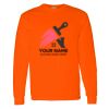 Safety Long Sleeve  Special Gildan Heavy Cotton Long Sleeve T-Shirt Thumbnail