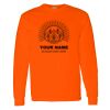 Safety Long Sleeve  Special Gildan Heavy Cotton Long Sleeve T-Shirt Thumbnail