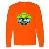 Safety Long Sleeve  Special Gildan Heavy Cotton Long Sleeve T-Shirt Thumbnail