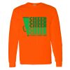 Safety Long Sleeve  Special Gildan Heavy Cotton Long Sleeve T-Shirt Thumbnail