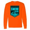 Safety Long Sleeve  Special Gildan Heavy Cotton Long Sleeve T-Shirt Thumbnail