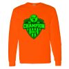 Safety Long Sleeve  Special Gildan Heavy Cotton Long Sleeve T-Shirt Thumbnail
