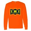Safety Long Sleeve  Special Gildan Heavy Cotton Long Sleeve T-Shirt Thumbnail