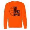 Safety Long Sleeve  Special Gildan Heavy Cotton Long Sleeve T-Shirt Thumbnail