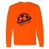 Safety Long Sleeve  Special Gildan Heavy Cotton Long Sleeve T-Shirt Thumbnail
