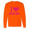 Safety Long Sleeve  Special Gildan Heavy Cotton Long Sleeve T-Shirt Thumbnail