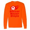 Safety Long Sleeve  Special Gildan Heavy Cotton Long Sleeve T-Shirt Thumbnail
