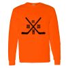Safety Long Sleeve  Special Gildan Heavy Cotton Long Sleeve T-Shirt Thumbnail