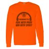 Safety Long Sleeve  Special Gildan Heavy Cotton Long Sleeve T-Shirt Thumbnail
